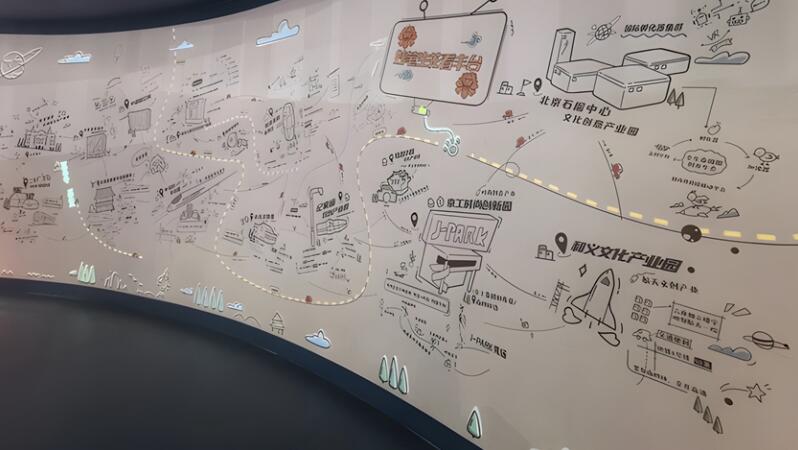 成都數(shù)字展廳|企業(yè)展廳形象墻設計為文化傳遞提供助力