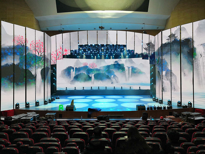 大型舞臺晚會演出LED屏多少分辨率才好？| 成都戶外全彩屏