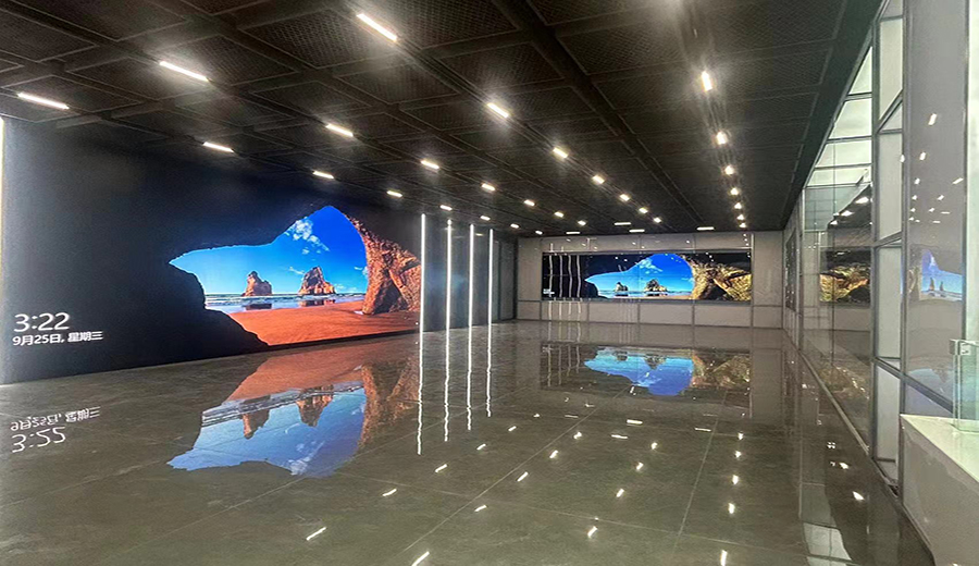 展廳內(nèi)LED屏是展廳生命力的最好展現(xiàn)！