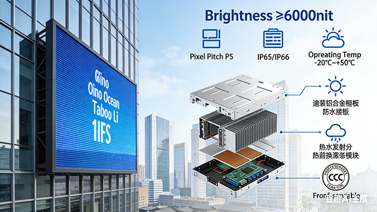成都戶外全彩屏選購指南：像素、亮度、防護(hù)等級(jí)如何選？（2026最新標(biāo)準(zhǔn)）