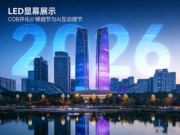 小間距已過時？2026成都LED顯示屏新趨勢：COB封裝+AI互動如何顛覆視覺體驗